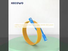 2.0MM একক মোড ফাইবার প্যাচ কেবল G657A1 3M কাস্টম ফাইবার প্যাচ কেবল