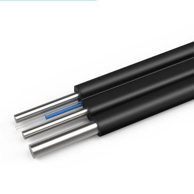 কেনা Single Mode Fiber Optic Cable GJYXCH GJYXFCH FTTH Drop Cable for Length Custom Length অনলাইন উত্পাদন