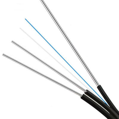 কেনা 12 Core SM G655 Fiber Optic Cable GJYXCH Drop LSZH Telecom Comunication PE Jacket PVC অনলাইন উত্পাদন