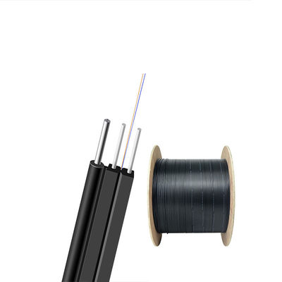 কেনা 1km Roll Fiber Optic Drop Cable Outdoor FTTX FTTH 1/2/4 Cores HXCOWO Cable 's List অনলাইন উত্পাদন