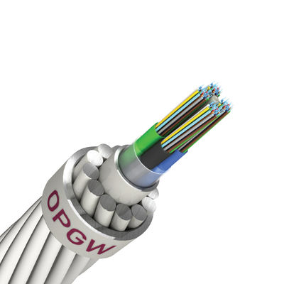 কেনা OPGW Overhead Ground Wire G652D G657A1 G657A2 Photoelectric Composite Cable অনলাইন উত্পাদন