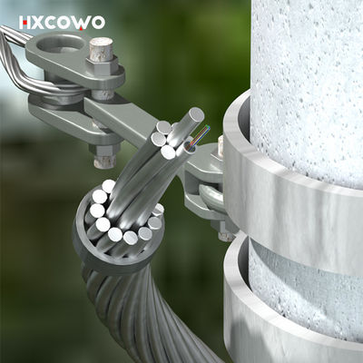 কেনা OPGW High Voltage Flame Retardant Cable 48 Core Single Mode With Lightning Protection অনলাইন উত্পাদন