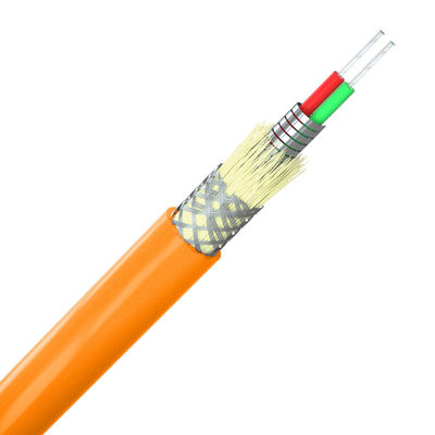 কেনা Bundled Spiral Indoor Outdoor Armored Fiber Customized Tactical Multimode Fiber অনলাইন উত্পাদন