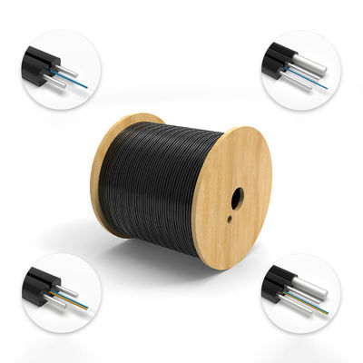 কেনা Durable Jacket 4 Core GJYXCH GJYXFCH 1 Core 2 Core 1KM 2KM Optic Fiber Drop Cable for FTTH অনলাইন উত্পাদন