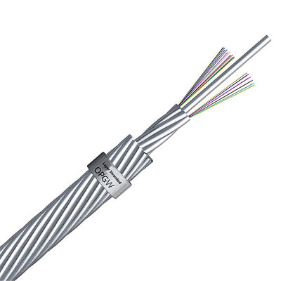 কেনা 12 Core Aerial OPGW OPPC Armoured Fiber Optic Cable G652D G655 5km 3km 2km অনলাইন উত্পাদন