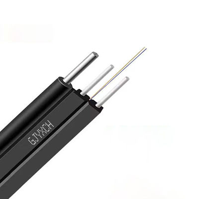 কেনা G.657A2 Outdoor FTTH Aerial Drop Cable Optisches Kabel Optik GJYXCH/GJYFXCH Fiber Optic Cable HXCOWO অনলাইন উত্পাদন
