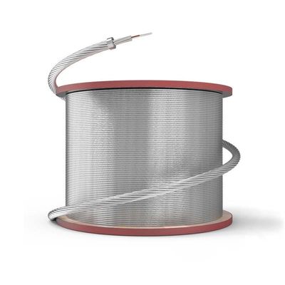 কেনা Overhead Ground OPGW HXCOWO 12 16 24 32 36 48 Core Power Fiber Optic Cable অনলাইন উত্পাদন