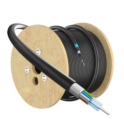 কেনা 2-288 Core GYTA Outdoor Duct Coaxial Direct Burial Fiber Optic Cable for SM MM Communication অনলাইন উত্পাদন
