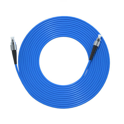 কেনা 3M FC ST Simplex Single Mode Armored Fiber Optic Cable with Customized Lengths and 2 অনলাইন উত্পাদন