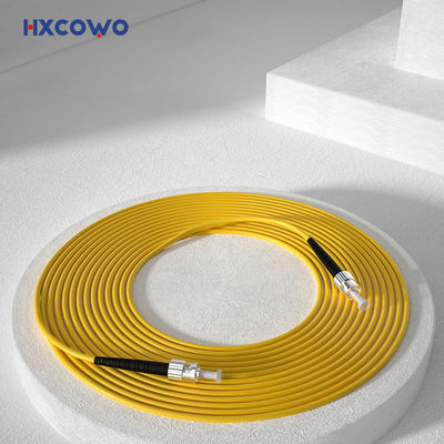 কেনা G652D Single Mode Armored Fiber Optic Cable Patch for 850nm/1310nm/1550nm by HXCOWO অনলাইন উত্পাদন