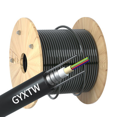 কেনা 20 Years Distribution of 12 24Core GYXTW Outdoor Armoured Fiber Optical Cable by HXCOWO অনলাইন উত্পাদন