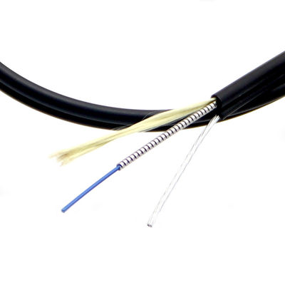 কেনা G657A LSZH Aerial Figure 8 Drop Indoor Outdoor Armored Fiber 2-4 Core অনলাইন উত্পাদন