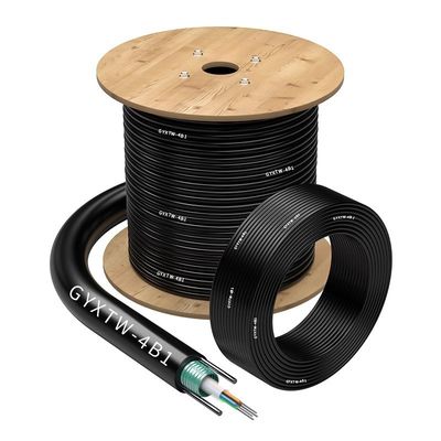 কেনা Outdoor Drop Armoured Fiber Optical Cable HXCOWO FTTX Solution GYXTW 4 6 8 12 Cores অনলাইন উত্পাদন