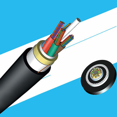 কেনা 12 24 Core ADSS OFC Non Metallic SM Fiber Optic Cable For Outdoor Aerial Installation অনলাইন উত্পাদন