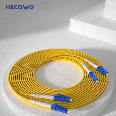 কেনা HXCOWO 0.9mm/2mm/3mm Armored Fiber Optic Cable Patch Wavelength 850nm/1310nm/1550nm 2 অনলাইন উত্পাদন