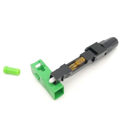 কেনা High Return Loss Fiber Optic Quick Connector FTTH FTTB FTTx Data Center SC/FC/LC UPC APC PC অনলাইন উত্পাদন