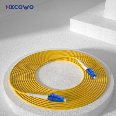 কেনা HXCOWO FTTH Simplex Fiber LC APC UPC G652D/G657A1 SM Jumper Armored Fiber Optic Cable Patch অনলাইন উত্পাদন