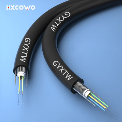 কেনা GYXTW Armoured Fiber Optic Cable HXCOWO Singlemode Self Supporting অনলাইন উত্পাদন