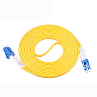 কেনা Customized Lengths HXCOWO MM OM1/OM2/OM3/OM4 LC-LC Duplex Multi Mode Fiber Optic Cable Patch অনলাইন উত্পাদন
