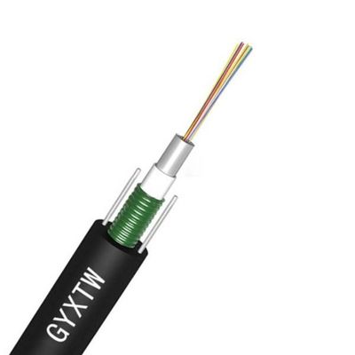 কেনা Fiber Optic Cable GYXTW Armoured Single Mode Outdoor 2/4/6/8/12/16/24 Core G657A1 Per Meter অনলাইন উত্পাদন