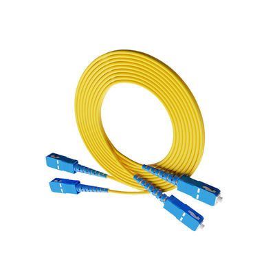 কেনা HXCOWO SC UPC Multimode 3.0mm Duplex Fiber Optic Cable Patch in Ordinary Armored Types অনলাইন উত্পাদন