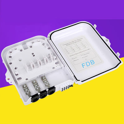 কেনা PC/ABS 8 কোর অপটিক্যাল ফাইবার টার্মিনাল বক্স ওয়াল মাউন্ট করা আউটডোর ফাইবার টার্মিনাল বক্স অনলাইনে উৎপাদন