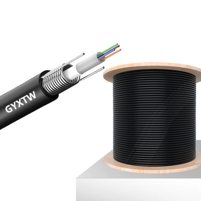 কেনা 24 Core Single Mode Outdoor GYXTW Armoured Fiber Optic Cable for Telecom Comunication অনলাইন উত্পাদন