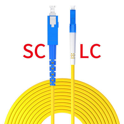 কেনা Customized PVC/LSZH Fiber Optic Cable Patch with SC/FC/LC/ST Connector Type by HXCOWO অনলাইন উত্পাদন