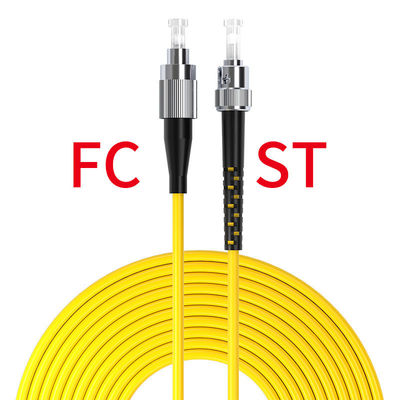 কেনা Customized Colors Fiber Optic Patch Cord for Fast Data Transfer in Single Mode Networks অনলাইন উত্পাদন