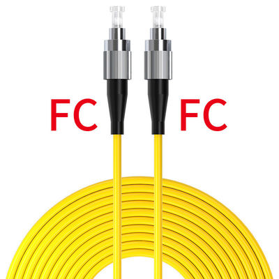 কেনা Single Multi Mode Fiber Fusion 2.0mm FC FC Fiber Optic Cable Patch from HXCOWO Supply অনলাইন উত্পাদন