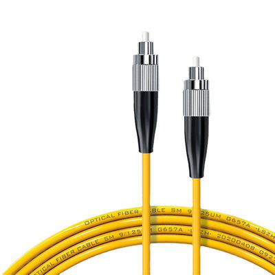 কেনা HXCOWO FC-FC Singlemode 3.0mm LSZH Fiber Optic Cable Patch with 2 and Wide Application অনলাইন উত্পাদন