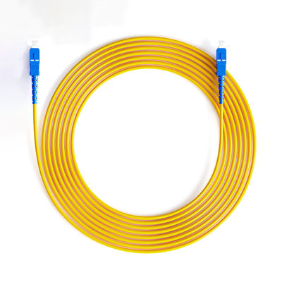 কেনা Wiegand Network PVC Jacket SC/UPC Single Mode Simplex Armored Fiber Optic Cable Patch অনলাইন উত্পাদন