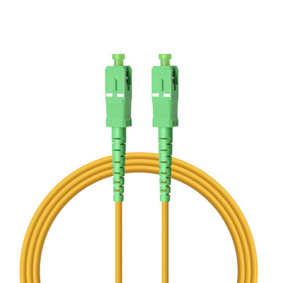কেনা SC APC Armored Fiber Optic Cable Patch HXCOWO 1 2 3 4 5M for Smooth Data Transmission অনলাইন উত্পাদন