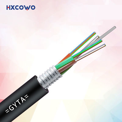 কেনা Customized Color GYTA Armored Fiber Optic Cable for Stranded Loose Tube Communication অনলাইন উত্পাদন