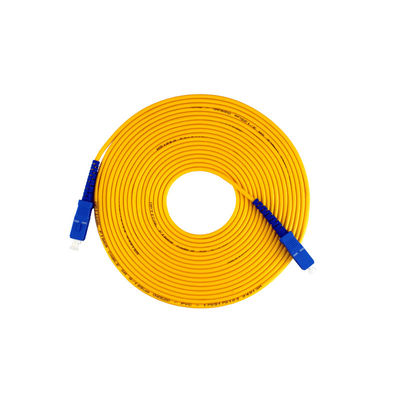 কেনা Single-mode Multi-mode Jumper Patchcord SC-SC Armor Fiber Optic Patch Cord for FTTH অনলাইন উত্পাদন