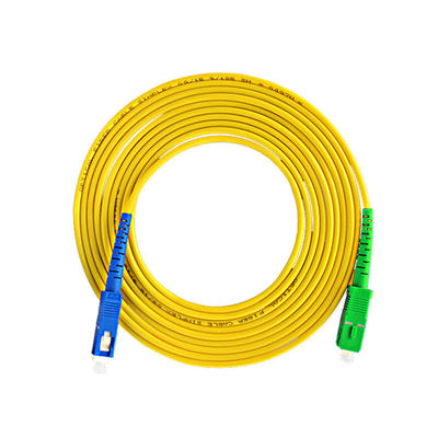 কেনা 2.0mm 3.0mm Single Mode Fiber Patch Cord SC SC APC UPC Fiber Jumper অনলাইন উত্পাদন