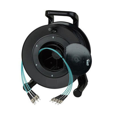 কেনা Spiral Armored Military Tactical Fiber Optic Cable With LSZH/PVC/TPU Jacket অনলাইন উত্পাদন