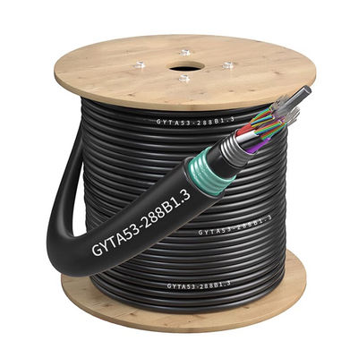 কেনা Outdoor Armored Fiber Optic Cable GYTA53 2~216core 1km Unarmed for Telecom Communication অনলাইন উত্পাদন
