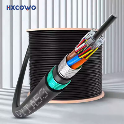 কেনা GYTA53 Outdoor Armored Fiber Optic Cable with 48/72/96/144 Core G652D/G657A1/G657A2 Fiber Type and Custom Length অনলাইন উত্পাদন